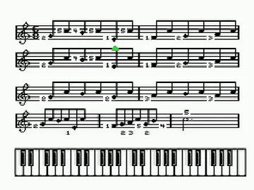 Miracle Piano Teaching System, The (USA) screen shot game playing